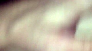 blonde teen gags hard on a massive cock in homemade facial vid.