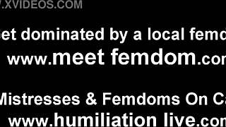 You Will Be My Personal Bitch For The Day In Femdom Domination