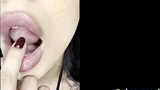 tattoo latina slut in her first porn casting