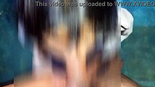 young mexican student bends over for teacher in amateur pov clip