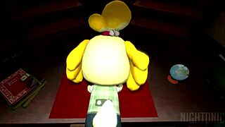 Isabelle's new adventure begins with a vagina game
