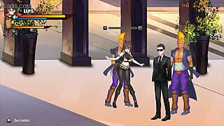 Can cute girl handle sex with men in Sodom-R hentai?