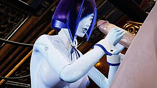 Demi explores ancient ruins in uncensored 4K 60fps 3D hentai game with ultra settings.