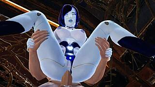 Demi explores ancient ruins in uncensored 4K 60fps 3D hentai game with ultra settings.