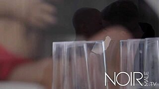 I suck my coworker's ass with monster cock