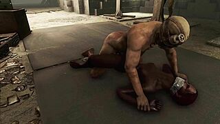 fallout 4 dark desires unfolds with hot black bondage action