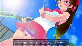 Anime hentai game exposes play girl in part one.