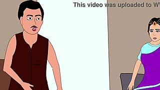 Step-mother fucks step-son in best cartoon porn with voice