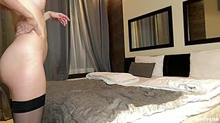 i'm this redhead amateur in stockings, riding a hard cock while sucking in 69