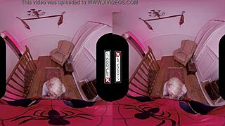 VRcosplayx presents Spider Gwen in a mind-blowing 3D encounter with her mouth and pussy