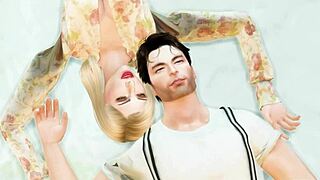 cabin woods adventure with scarlet j in 3d hentai preview