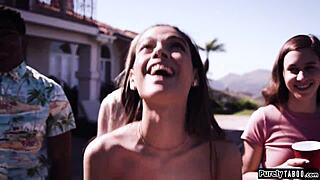 TS Jessy Bells self-sucks and takes it bareback, so hot!