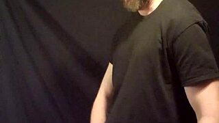 The Gay Man Feels Intense Pleasure Jerking Off His Monster Cock With Toys, Nude And Solo