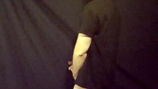 The Gay Man Feels Intense Pleasure Jerking Off His Monster Cock With Toys, Nude And Solo