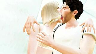 cabin woods adventure with scarlet j in 3d hentai preview