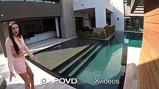 Gabbie Carter Offers Fuck For Home Purchase With Big Tits Blowjob And Facial In POV