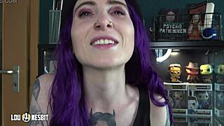 German Lou Nesbit and Lia Louise dominate in reverse gangbang fantasy