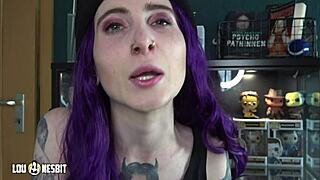 German Lou Nesbit and Lia Louise dominate in reverse gangbang fantasy