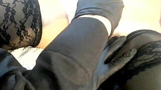 shaving my pussy smooth