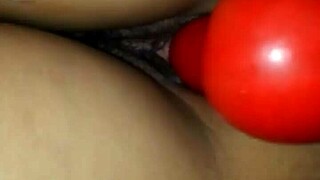 Intriguing Latex Encounter: Wife Bent Over for Lover's Cock