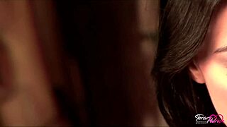 Horny tera patrick oils her sexy body by the poolside 😏