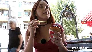 Redhead Amarna Masturbates Solo