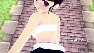 Kanao Tsuyuri gets fucked in 3D hentai with big tits and ass