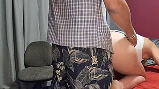 She Fucked A Dildo Fucking Machine To Turn Me On And Could Not Resist Much Longer