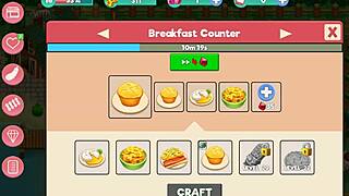 i-i'm playing nutaku booty farm hentai game part 17, flashing big tits and ass