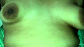 Enjoying nice fuck with chubby wife, starting with oral.