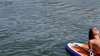 Naked Bodies Exposed On Public Beach In Reality Nudist Scene.