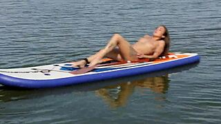 Naked Bodies Exposed On Public Beach In Reality Nudist Scene.