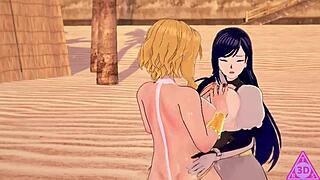 Record of Ragnarok Hentai Blowjob and Cumshot!