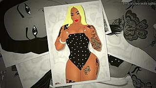 big ass ebony dropping new hip hop track