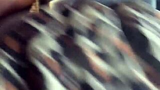 Car Head Deepthroat with Intense Gagging Action