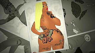 big ass ebony dropping new hip hop track