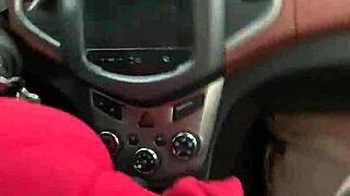 Car Head Deepthroat with Intense Gagging Action