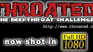 Teen gives oral to mature's large dick