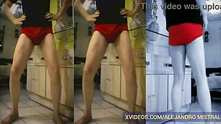 Hot mature gay fetish in underwear with Alejandro Mistral! 🔥
