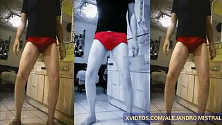 Hot mature gay fetish in underwear with Alejandro Mistral! 🔥