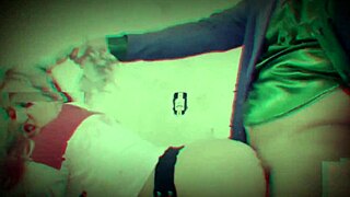 harley quinn bent over in doggystyle creampie at halloween party