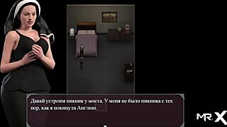 in this hentai, they caress legs during lust epidemic