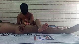 Bride giving handjob to ex-boyfriend at wedding