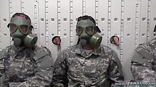 My first time gay blowjob in the woods with an old guy at the glory hole, it was amazing