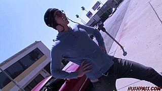 Hot mom Druuna takes hard anal from young stud