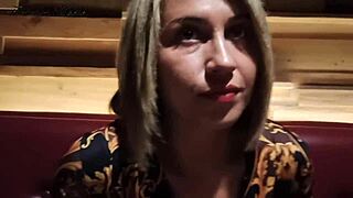 Rough Power Fuck on First Tinder Date with Stranger, Full in Red! 😈