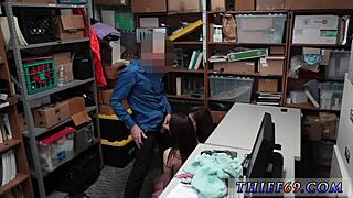 Black Police Fucks Teen Hardcore Sideways