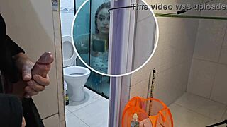 Risky Masturbation for the Maid!