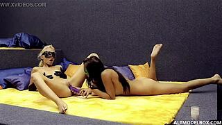 Cosplay Babes In Costumes Play With Toys