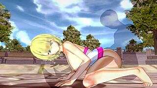 3D Hentai Big Ass and Big Tits in Wild Action